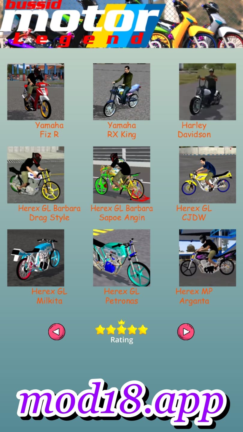 bussid motor legend mod