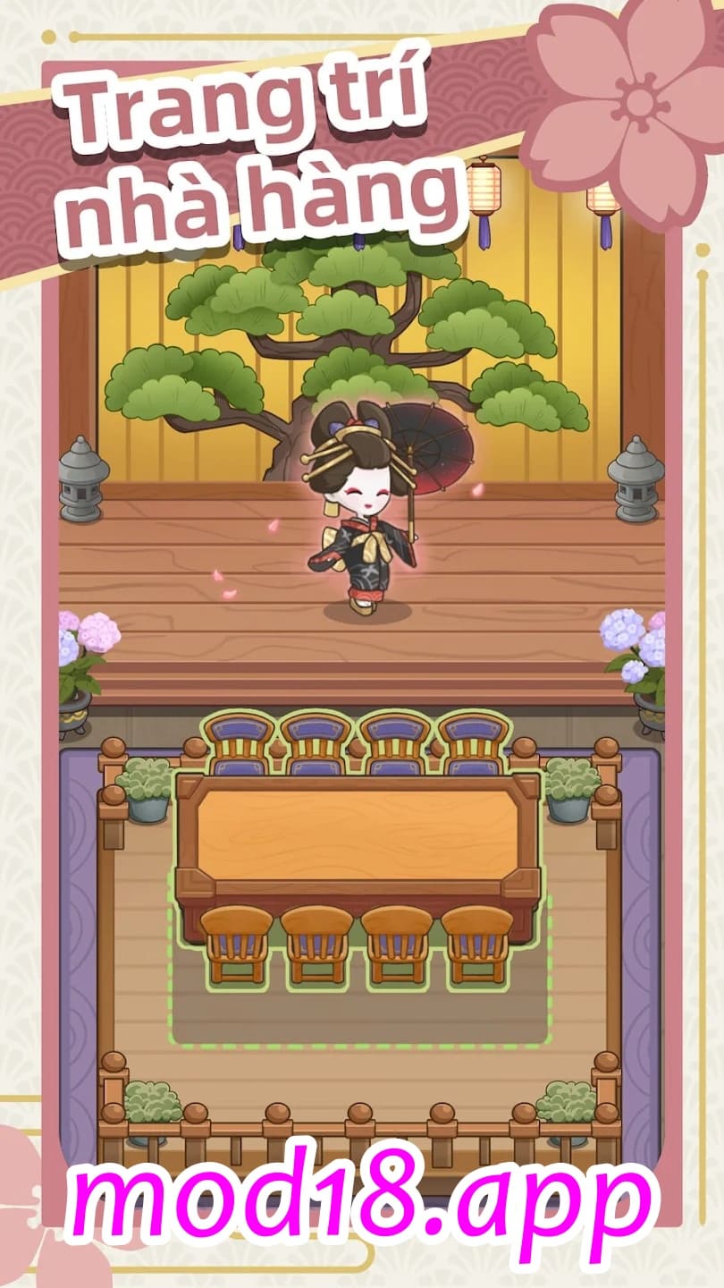 Tiệm sushi mơ ước mod